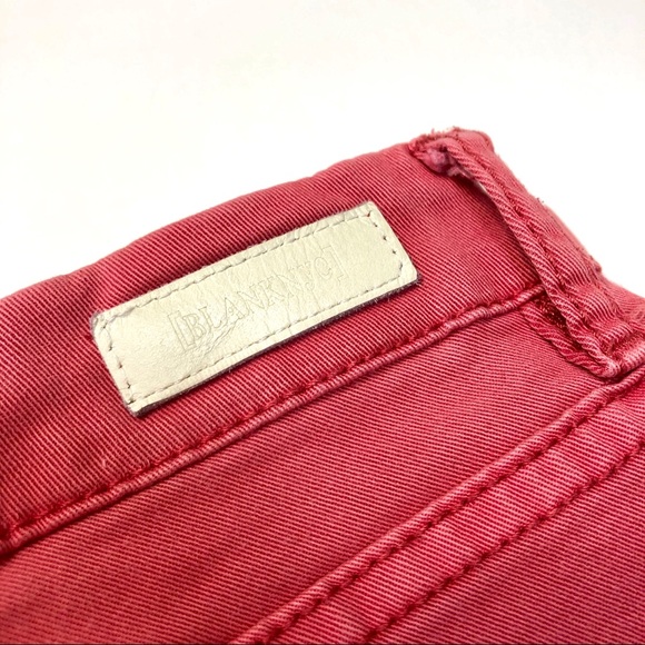 BLANK NYC The Spray On Super Skinny Jeans - Coral - Picture 4 of 8